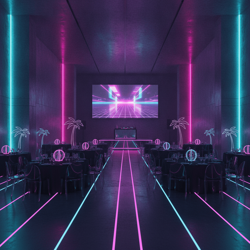 Salle de réception du Eighties